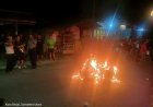 Geng Motor di Kota Binjai Serang Warga, Satu Orang Dibacok dan Satu Motor Dibakar, Ini Kronologinya
