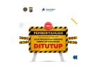 Jalur Kereta Perlintasan Sebidang Bandara Internasional Kualanamu Ditutup