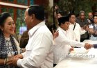Penampilan Calon Ibu Negara Bikin Salfok, Tas Biru Titiek Soeharto saat Hadiri Kemenangan
