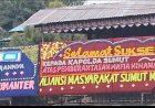 Polda Sumut Dibanjiri Papan Bunga, Dukungan Masyarakat dalam Penuntasan Perkara Tipu Gelap Tersangka NW
