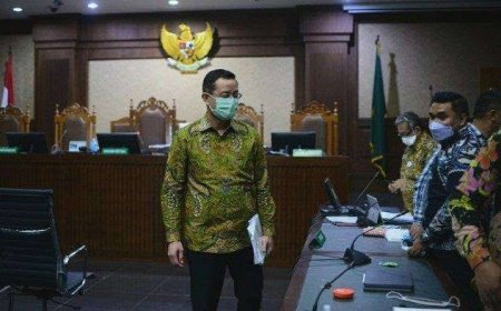 Eks Mensos Juliari Hadiri Sidang Korupsi BSB, Ungkap Awal Mula Ide Program Bansos Beras