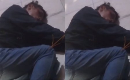 Viral Maling Kepergok saat Beraksi di Jalan Pimpinan, Berakhir Babak Belur Dihajar Warga