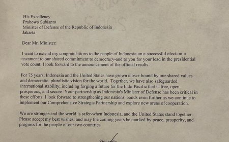 Presiden Joe Biden Berikan Ucapan Selamat ke Prabowo, Gerindra: AS Akui Pemilu Indonesia Sukses