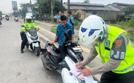 10 Hari Operasi Keselamatan Toba 2024, Ribuan Pelanggar Lalulintas Kena Tilang