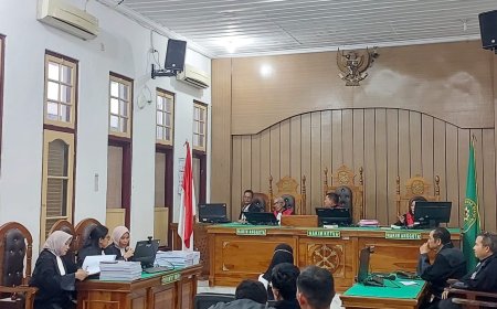 Enam Terdakwa Korupsi Dana BOS MAN Binjai Dituntut, Jaksa Disebut Lakukan Kriminalisasi dan Ciderai Rasa Keadilan