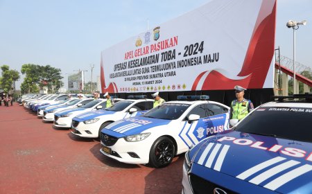 Selama Ops Keselamatan Toba 2024, Polda Sumut Tindak Hingga 24 Ribu Lebih Kendaran