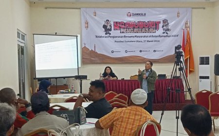 Gelar Ngabuburit dan Buka Puasa Bersama Masyarakat, Bawaslu Sampaikan Tahapan Jelang Pilkada
