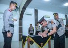 Kapolres Sergai Serahterimakan Jabatan Kabag Ren dan Kabag Log