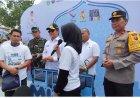 Pj Gubernur Sumut Pimpin Pelepasan Mudik Gratis di Terminal Amplas