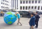 Gelar Demo di Tugu Titik Nol Medan, Aktivis Lingkungan Ingatkan Perubahan Iklim