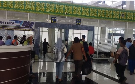 Lonjakan Penumpang Naik 50 Persen di Terminal Amplas Jelang Idul Fitri 1445 H