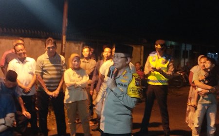 Kapolrestabes Medan Hadiri Halalbihalal Pos Kamling 45