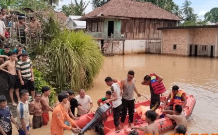 11.356 Jiwa Terdampak Banjir Bandang Musi Rawas Utara