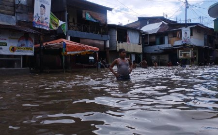 Warga Kampung Aur Dilanda Banjir Tiga Hari Berturut-turut