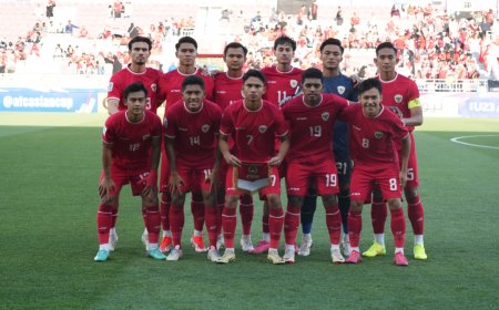 Indonesia Bidik Kemenangan dari Yordania