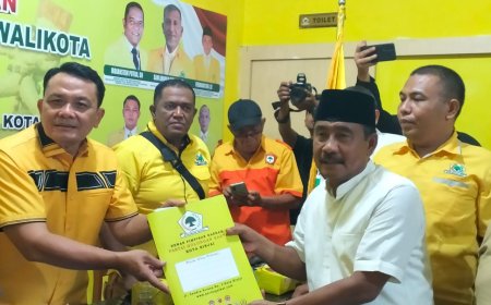 Wali Kota Binjai Amir Hamzah Daftar ke Partai Golkar