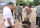 Polres Pakpakbharat Musnahkan Ganja, Bentuk Serius Perang Melawan Narkoba