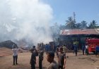 6 Rumah-1 Bengkel Las dan Satu Unit Mobil Colt Diesel Hangus Terbakar di Padangsidimpuan