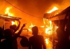 Ditinggal Pergi, Rumah Warga Perbaungan Hangus Terbakar