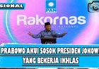 Prabowo Sebut Jokowi Sosok Pemimpin yang Ikhlas, Saya Terus Belajar