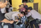 Jum’at Berkah, Kapolres Batu Bara Berikan Bantuan Kursi Roda-Tali Asih Kepada Warga