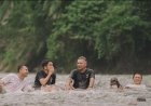 Warga Heboh, Raffi Ahmad, Ariel, Gading, dan Desta Mandi-mandi di Tangkahan Langkat