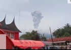 Gunung Marapi Kembali Erupsi, Dentuman Terdengar Hingga Bukittinggi