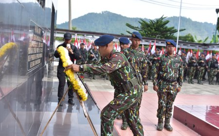 Napak Tilas Hari Juang Palagan Huraba Ke-75, Sejarah Brimob Polri Merebut Kemerdekaan