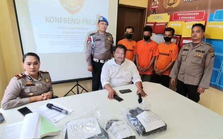 Safril Ginting Dibunuh saat Sembunyi, 3 Penjaga Pasar Induk Lau Cih Medan Tuntungan Diciduk
