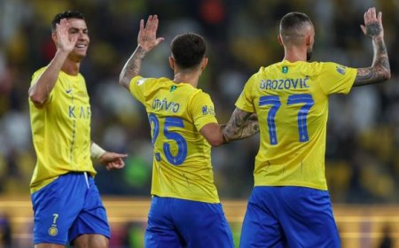 Al Akhdoud Vs Al Nassr: Ronaldo Cs Menang 3-2