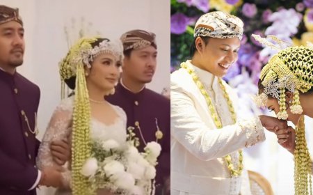 Momen Haru Kakak Mahalini Saat Antar ke Pelaminan Bikin Mewek