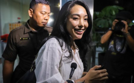 Diperiksa KPK 11 Jam Terkait TPPU SYL, Biduan Nayunda Nabila Irit Bicara