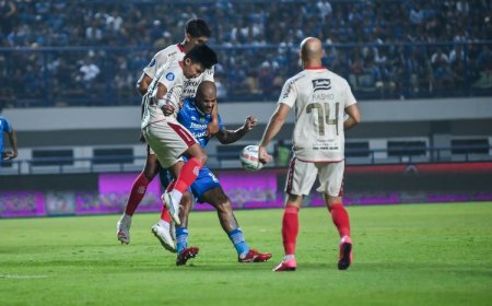 Bali United VS Persib Imbang 1-1, Maung Bandung Cetak Gol di Menit ke-100