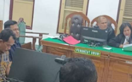 JPU Tuntut Ketua dan Dua Anggota PPK Medan Timur 1 Tahun Penjara dan Denda Rp 25 Juta
