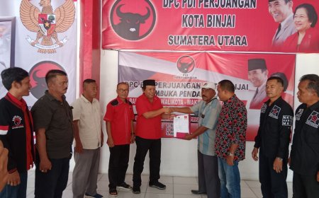 Maju di Pilkada Binjai, Samulya Surya Indra Usung Visi Ketaatan Asas Setiap Daerah
