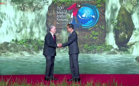 Jokowi Pimpin Pertemuan World Water Forum ke-10, Ini Rangkaian Kegiatannya