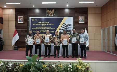 Kota Binjai Kembali Raih Opini WTP Atas Laporan Keuangan 2023
