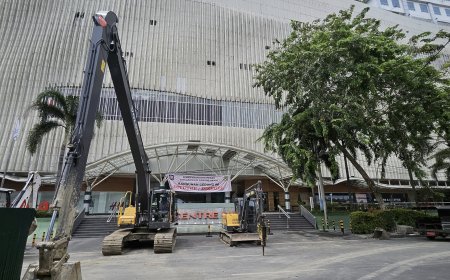 Alat Berat Sudah Disiagakan di Depan Mall Centre Point, Pemko Medan Ultimatum Ini dan Segera Bongkar!