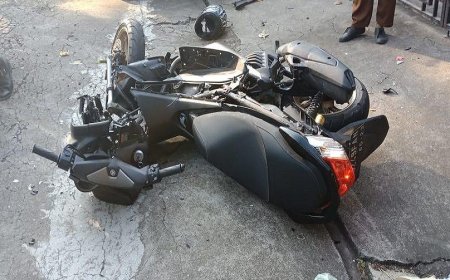 Pengendara Vario Tewas Digilas Truck Kontainer di Deli Serdang