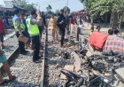 Mengerikan Kecelakaan Maut Kereta Api vs Truk di Medan Deli, Ini Kronologisnya