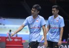 Indonesia Open 2024 : Kalahkan Pasangan Perancis, Fikri/Bagas Sukses Melaju ke Perempat Final