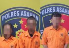 Sepasang Kekasih Pelaku Curanmor Diringkus Tim Jatanras Polres Asahan, Ngaku 3 Kali Jalankan Aksinya