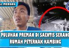 Puluhan Preman di Saentis Serang Rumah Peternak Kambing, Seorang Tewas Dibantai
