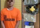 Pria Asal Medan Ditangkap Polisi di Binjai saat Antar Sabu ke Pembeli