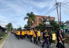 Polres Pakpak Bharat Rayakan HUT Bhayangkara Ke-78 dengan Olahraga Bersama