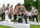 Ziarah ke Taman Makam Pahlawan, Wakapolda Sumut: Mereka Teladan dalam Pengabdian