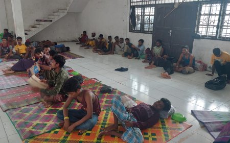 Alasan Cari Makan, 5 Pengungsi Rohingya di Langkat Melarikan Diri