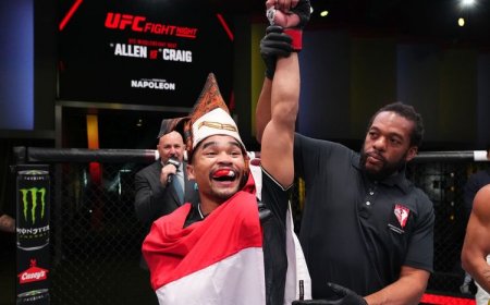 Pesan dari Islam Makhachev untuk Jeka Saragih