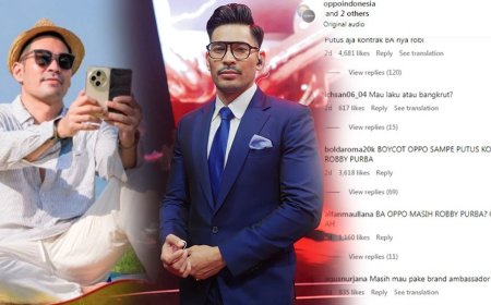 Seruan Boikot Robby Purba ‘gantiBA’ di Akun Instagram Oppo, Imbas Kasus Satpam Mal Dipecat