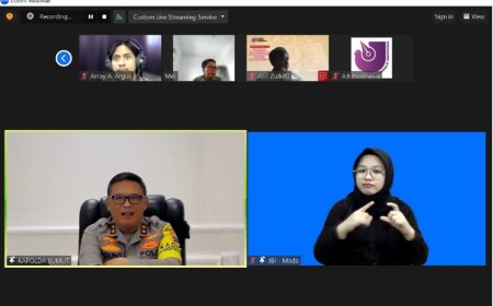 KKJ Sumut Gelar Webinar Kebebasan Pers dan Perlindungan Jurnalis